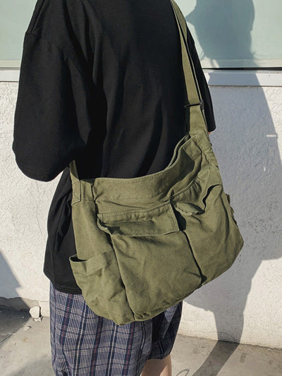 Simple Solid Color Bags Accessories