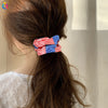 fashion solid color cloth handmade hair band 1 piece