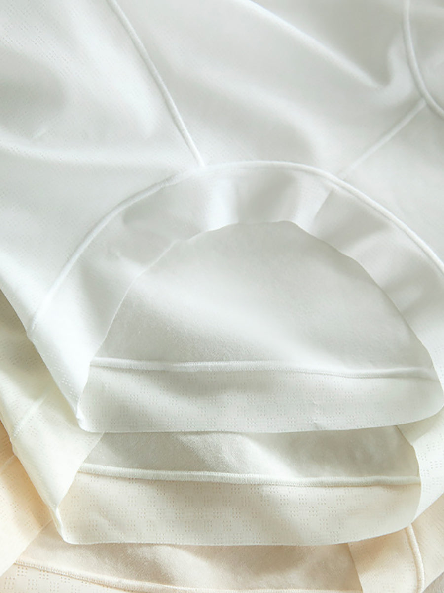 4 Pieces Summer Women Casual High Waist Underwear