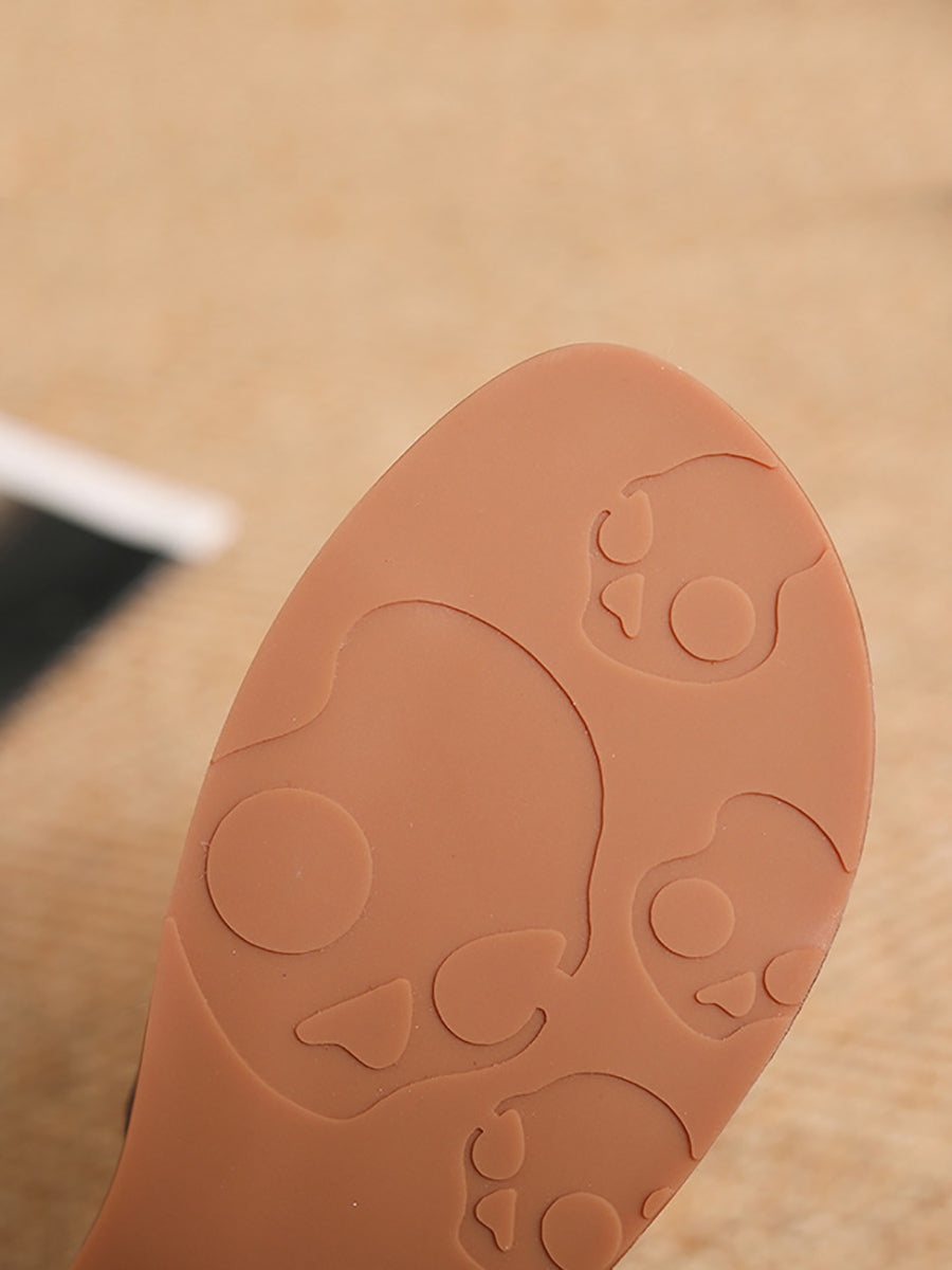 Women Casual Summer Leather Slippers