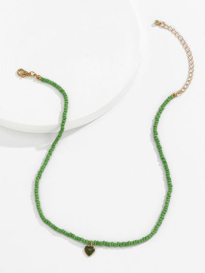 Original Solid Color Beads Necklace