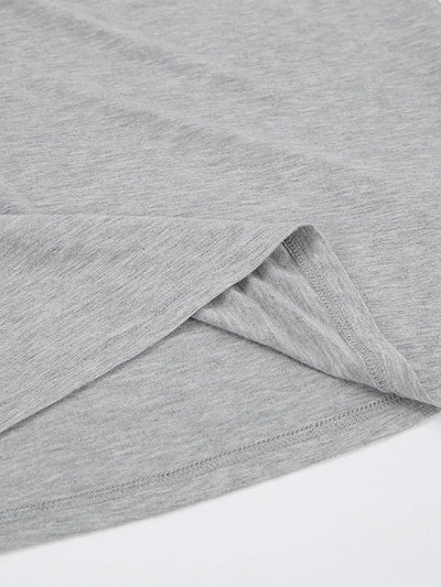 Long Sleeves Skinny Pleated Solid Color Split-Joint Off-The-Shoulder Evening Dresses Maxi Dresses