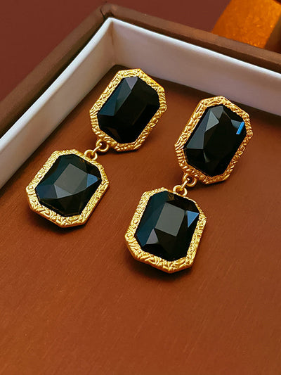 Geometric Drop Earrings