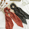 fashion ditsy floral cloth ribbon hair tie 1 piece