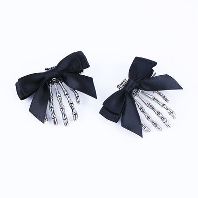 original design bow knot metal handmade hair clip