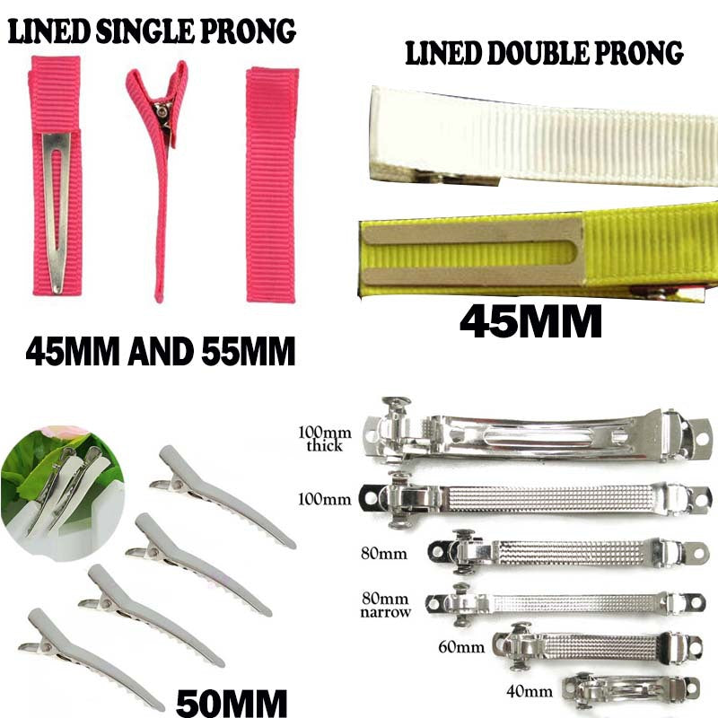 Girl'S Casual IG Style Solid Color Bow Knot Handmade Hair Clip