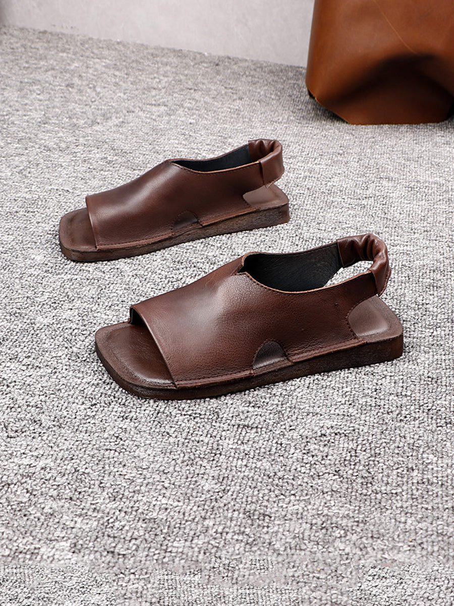 Women Casual Summer Genuine Leather Sandals