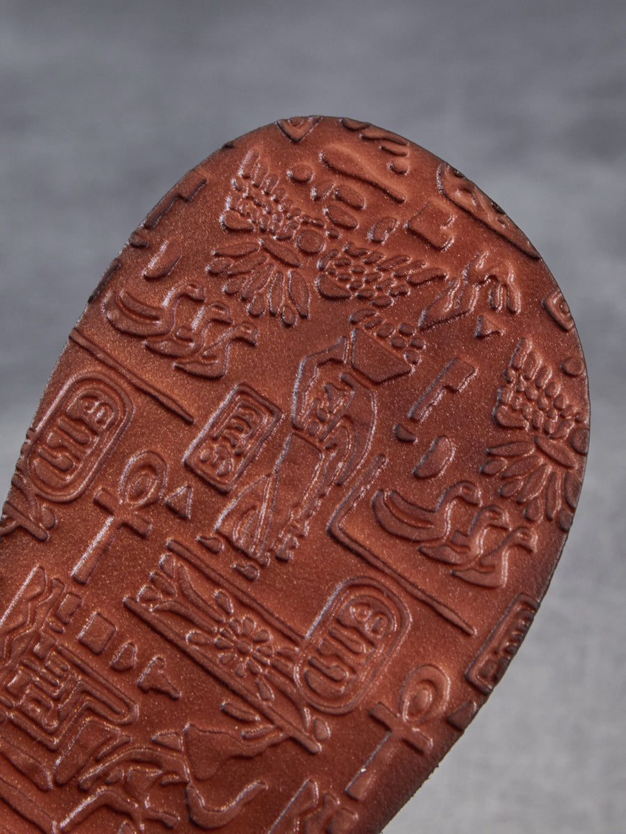 Women Pure Color Genuine Leather Platform Ankle Boots