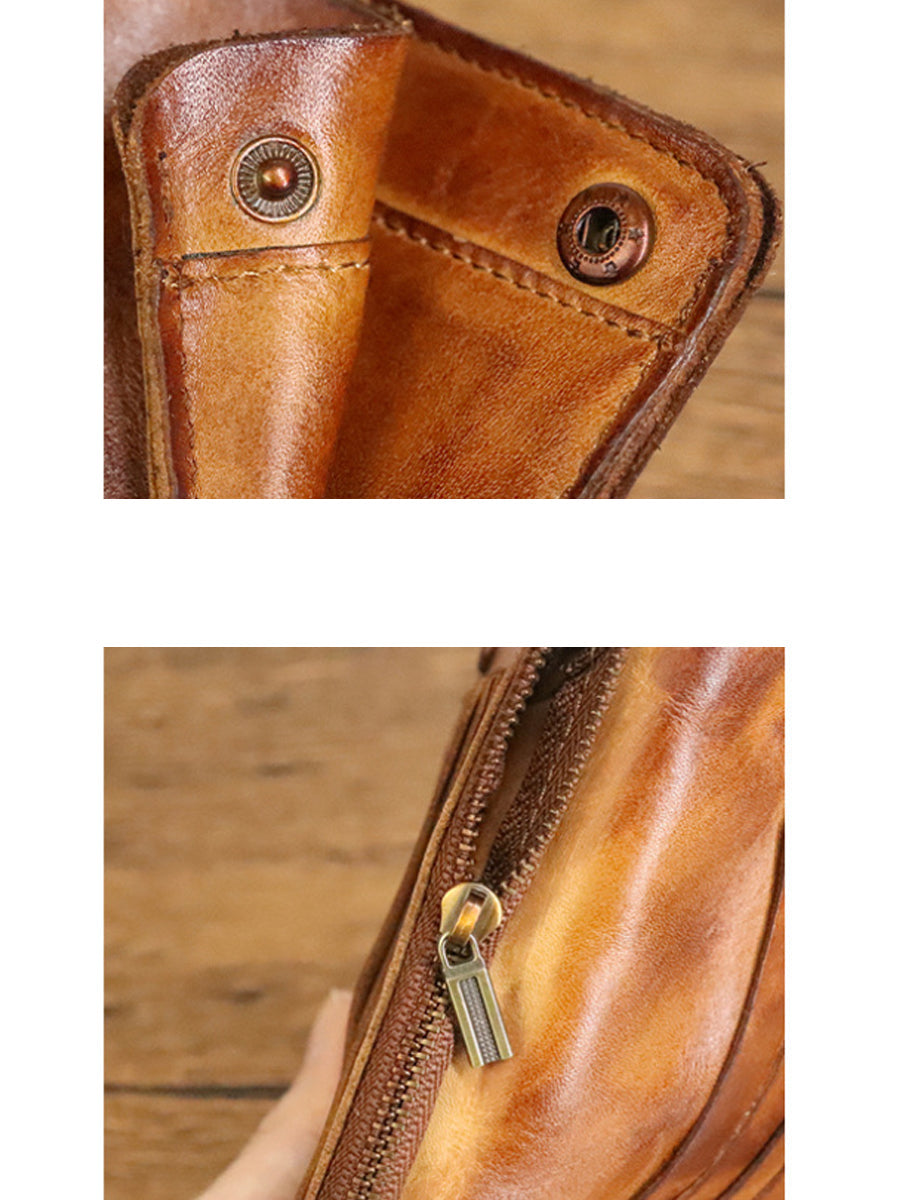 Retro Leather Multifunctional Wallet