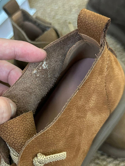 Women Winter Vintage Genuine Leather Ankle Boots