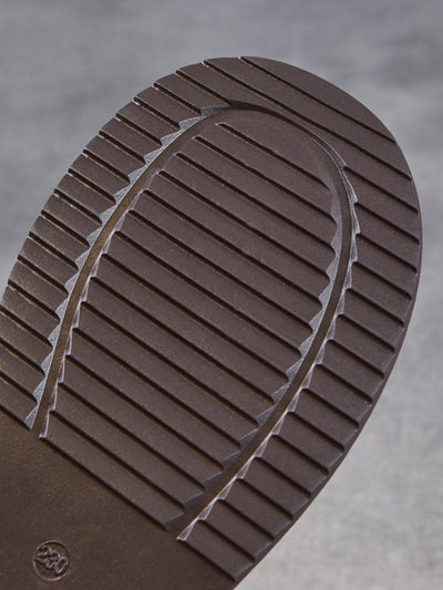 Women Winter Genuine Leather Platform Boots