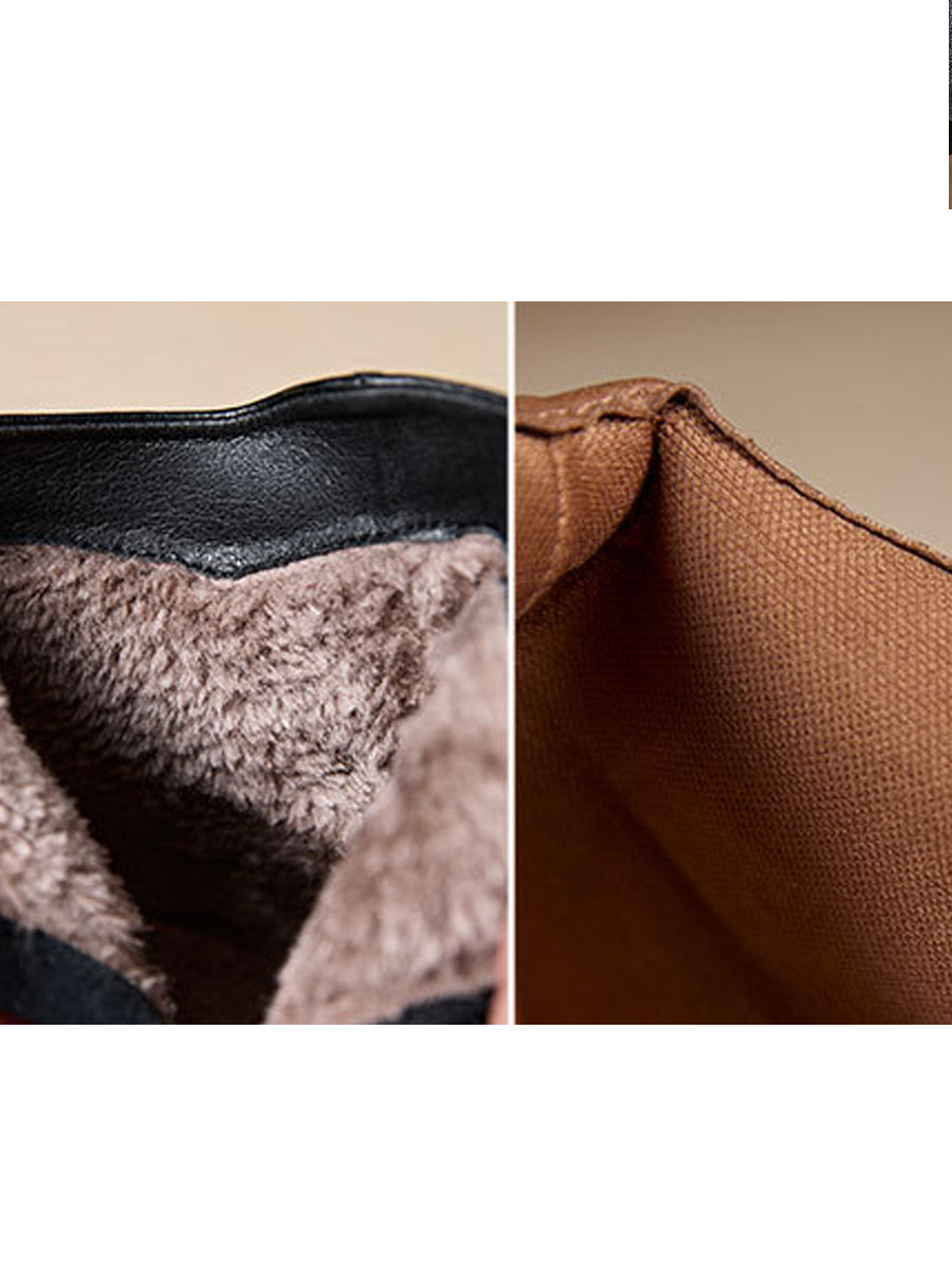 Women Winter Casual Pure Color Ankle Boots