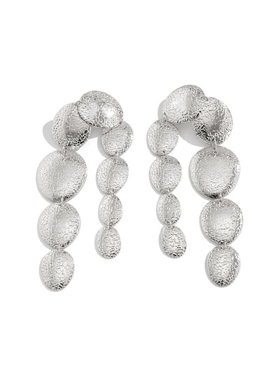 Geometric Tasseled Drop Earrings Necklaces Accessories