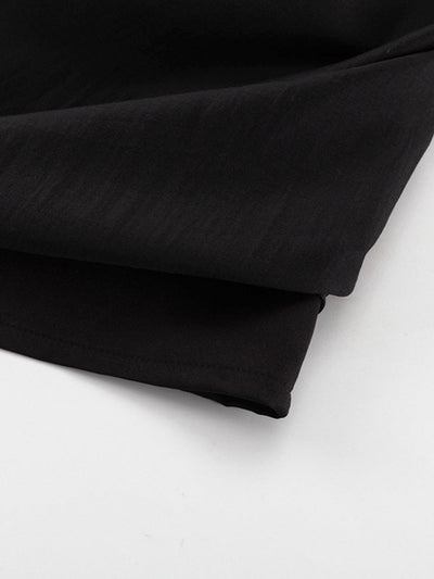 Bodycon High Waisted See-Through Solid Color Split-Joint Skirts Bottoms