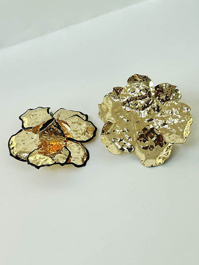 Flower Shape Geometric Earrings Accessories