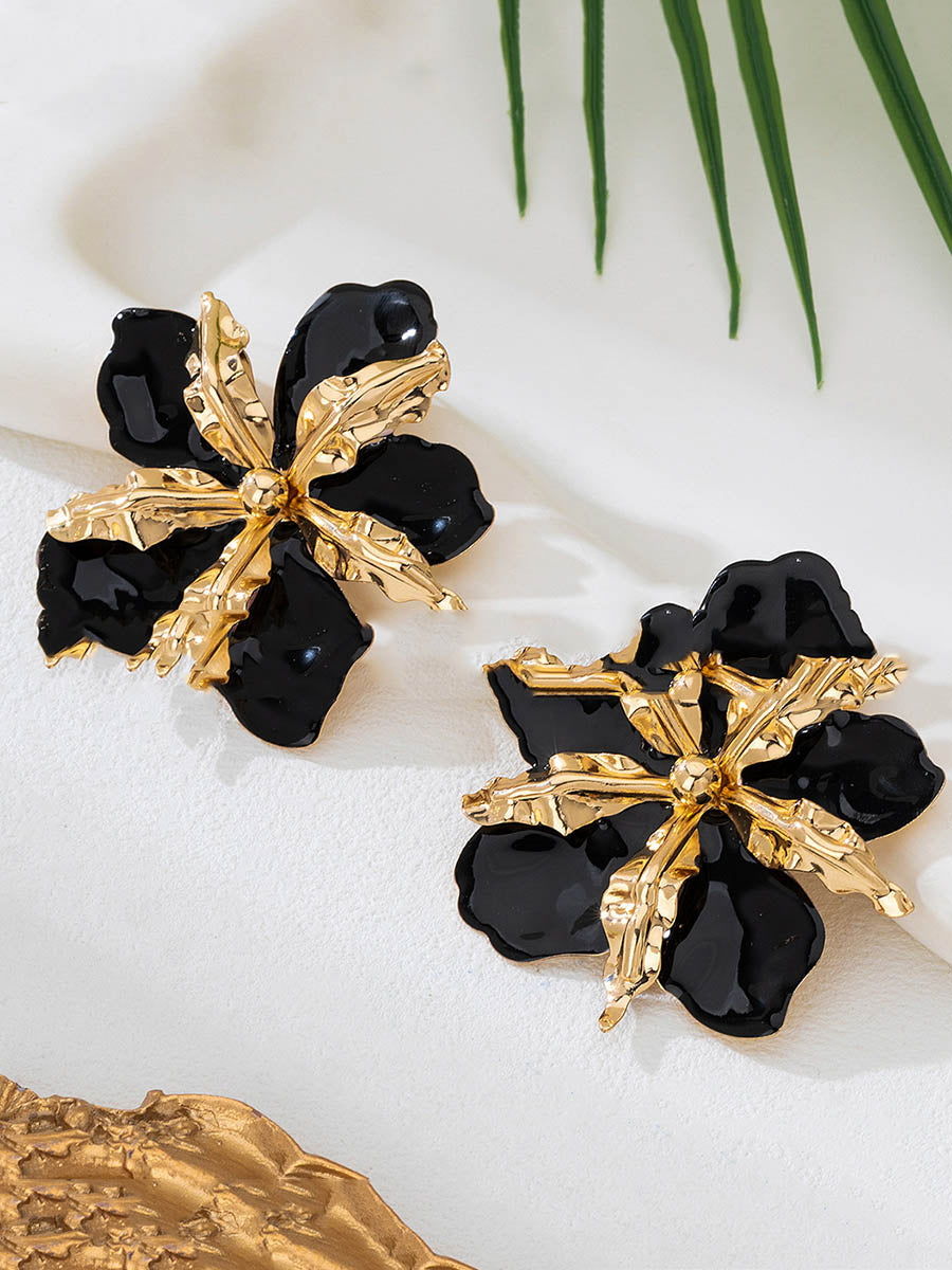 Flower Shape Earrings Accessories