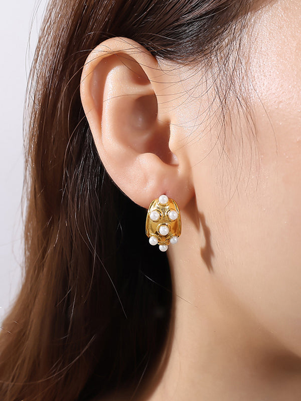 Geometric Drop Earrings