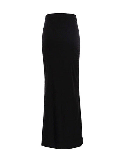 A-Line Bodycon Solid Color Skirts Bottoms