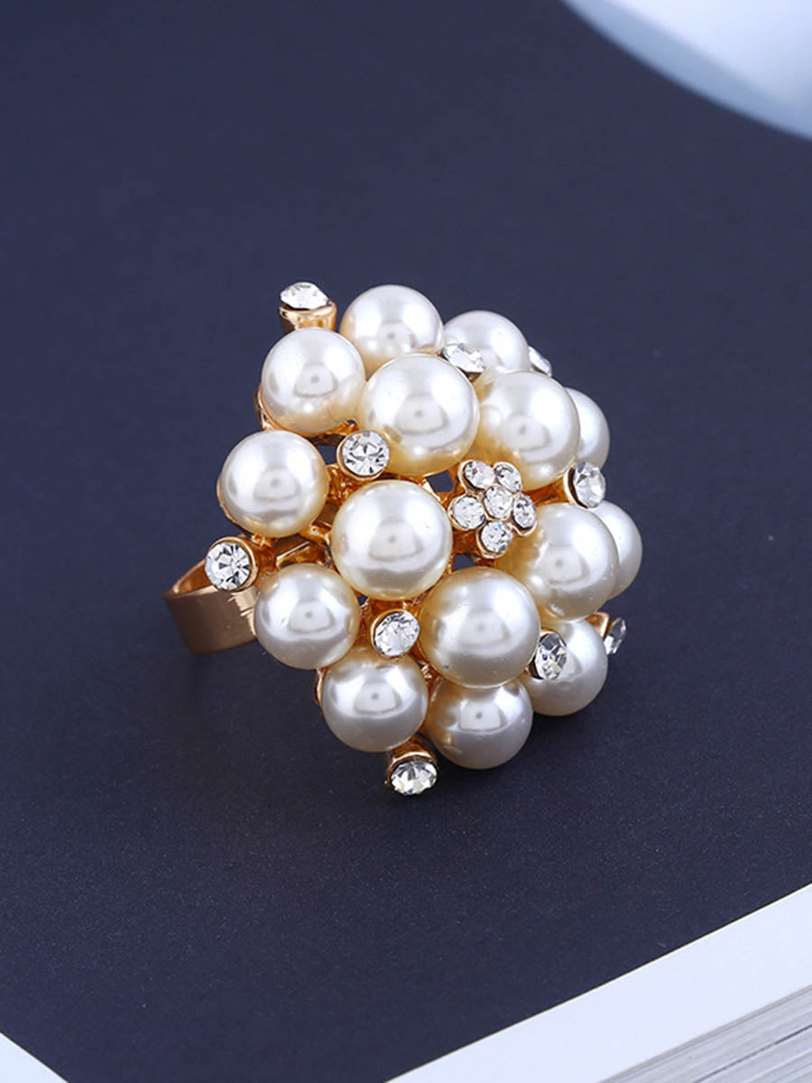 Adjustable Flower Shape Geometric Rings Accessories