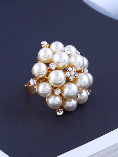 Adjustable Flower Shape Geometric Rings Accessories