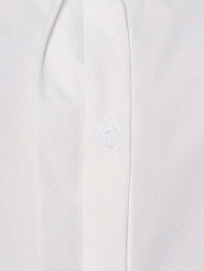 Original Solid Color Irregularity Geometry Blouse Tops