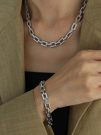 Chains Geometric Bracelet Accessories Necklaces Accessories