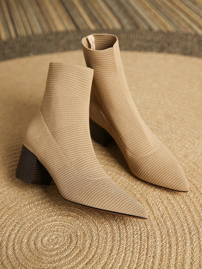 Split-Joint Boots Sock Boots