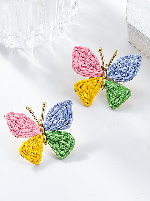 Butterfly Shape Drop Earrings