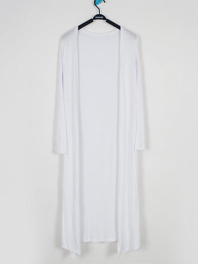 Casual Loose Long Sleeves Solid Color Outerwear