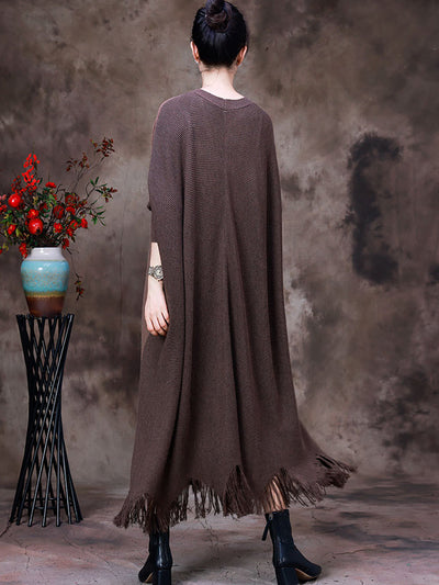 Autumn Patchwork Wool Irregular Coat For Women