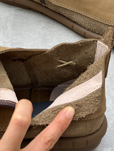 Women Auutmn Vintage Leather Solid Boots