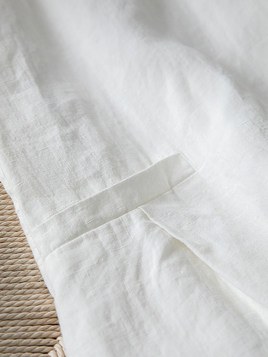 Plus Size Women Summer Casual Pure Color Loose Vest Dress