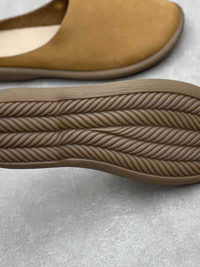 Women Summer Casual Genuine Leather Slippers