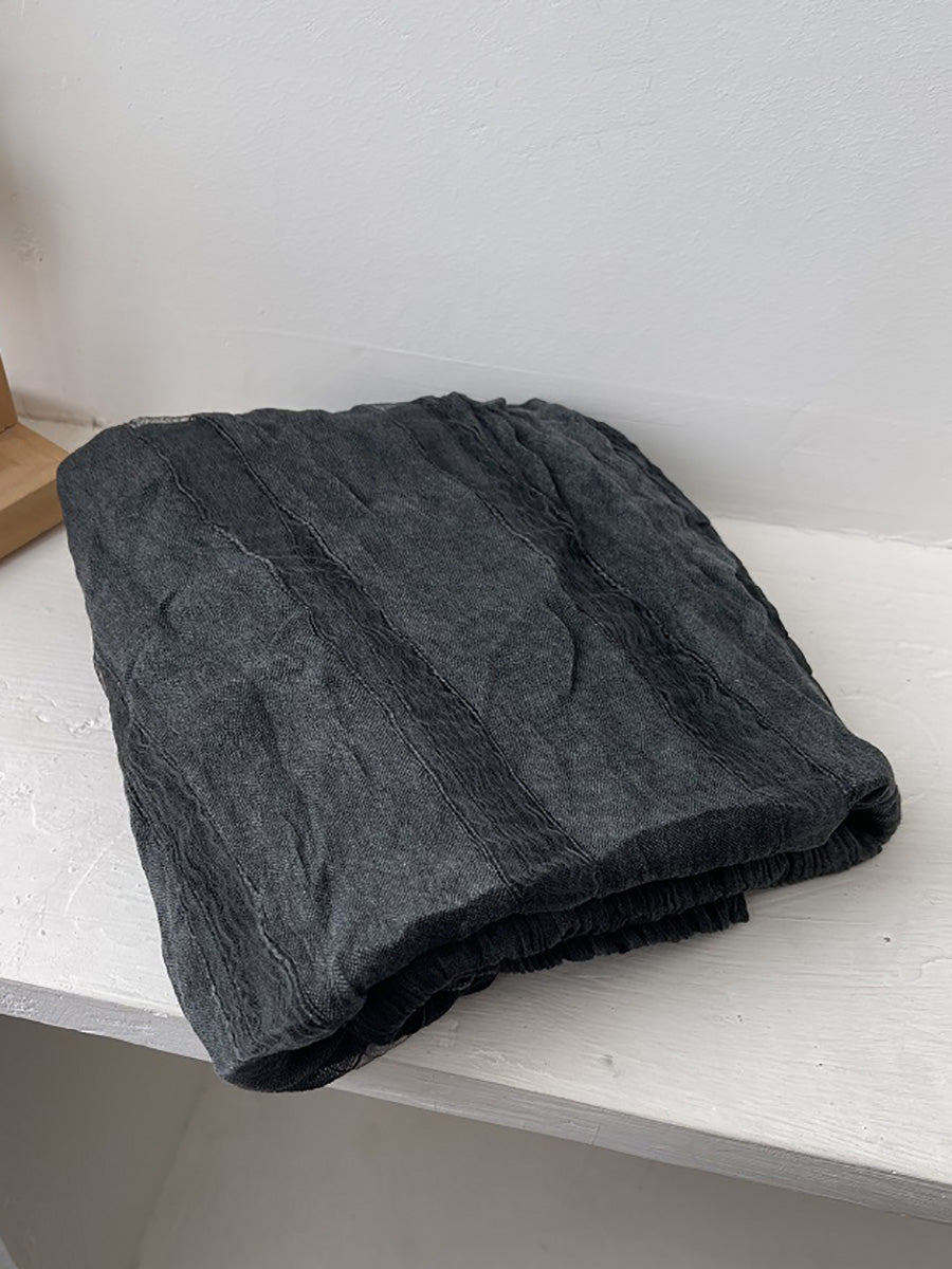 Women Summer Thin Pure Color Shawl Scarf