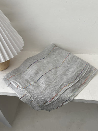 Women Retro Pure Color Soft Shawl Scarf