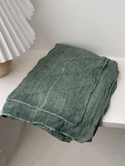 Women Retro Pure Color Soft Shawl Scarf