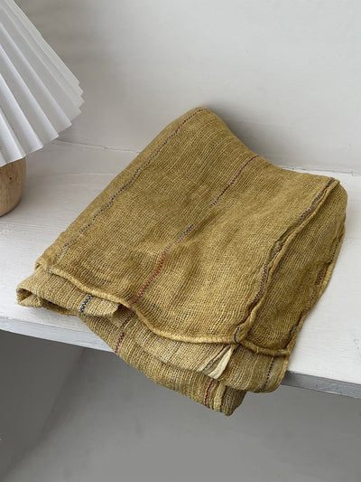 Women Retro Pure Color Soft Shawl Scarf