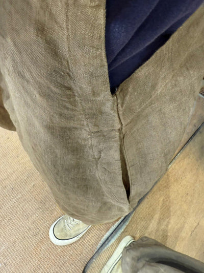 Plus Size Women Summer Retro Pure Color Linen Loose Jumpsuits