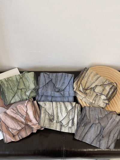 Women Artsy Tie-dye Shawl Scarf