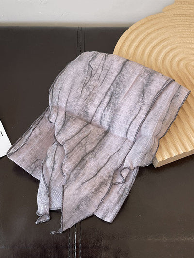 Women Artsy Tie-dye Shawl Scarf