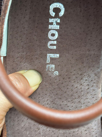 Women Vintage Genuine Leather Weave Flat Shoes