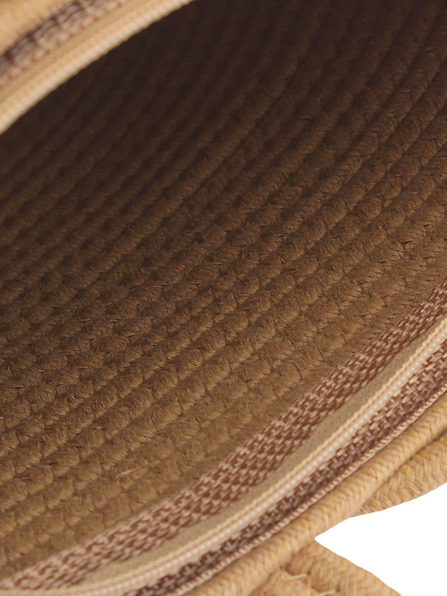 Women Fashion Colorful Ball Pendant Cotton Shoulder Bag