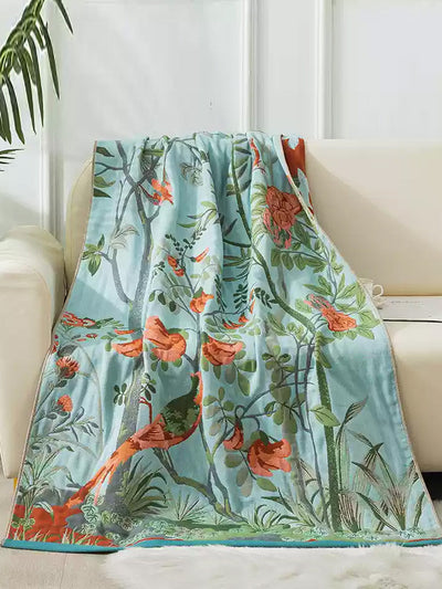 100%Cotton Adult Flower Bath Towel