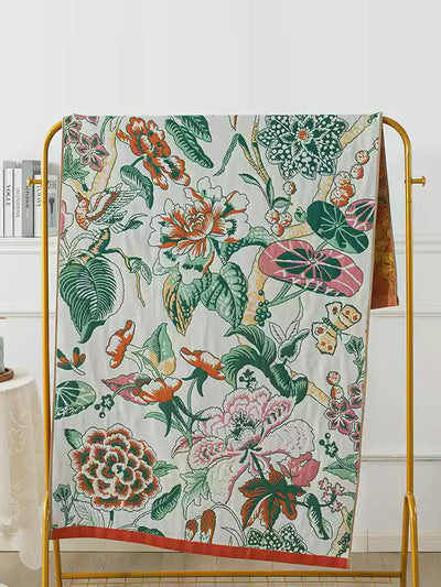 100%Cotton Adult Flower Bath Towel