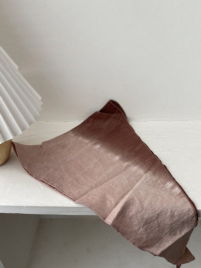 Women Ethnic Tie-dye Diamond-shaped Cotton Scarf