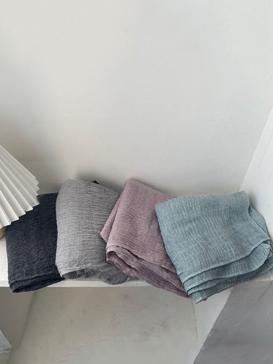 Women Artsy Pure Color Shawl Scarf