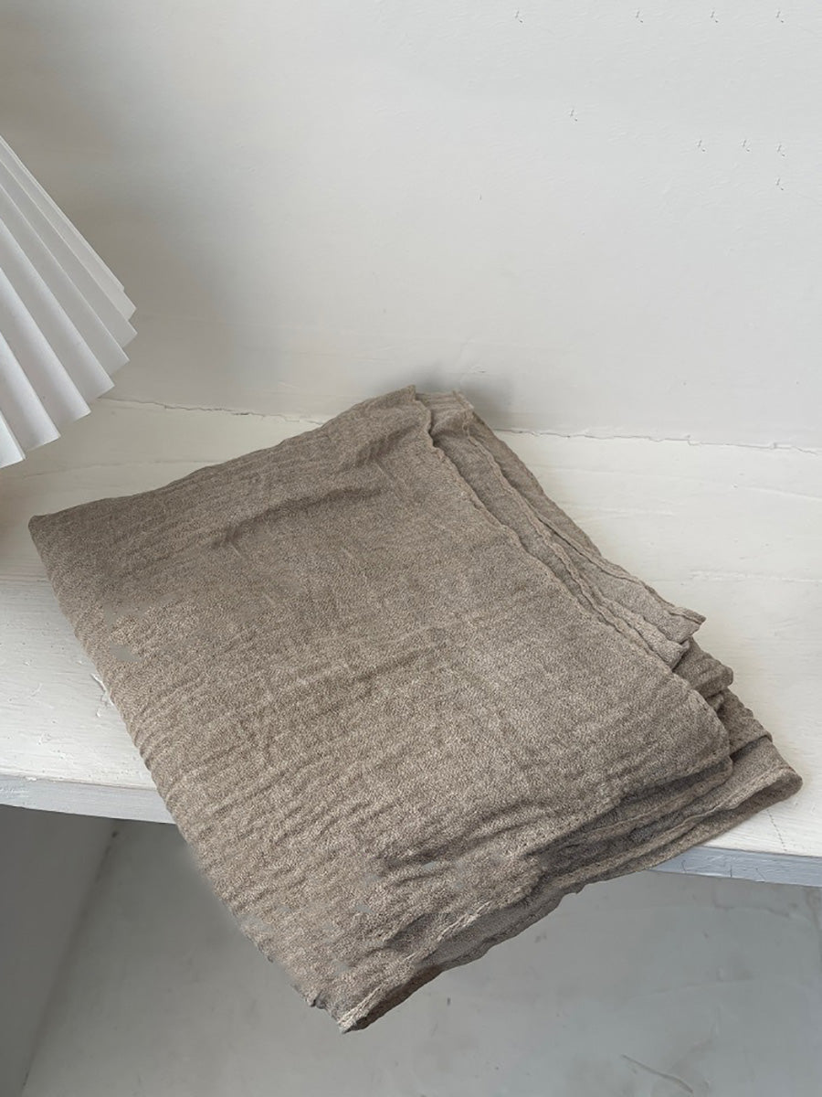 Women Artsy Pure Color Shawl Scarf