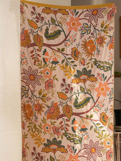 100%Cotton Flower Adult Tassel  Bath Towel