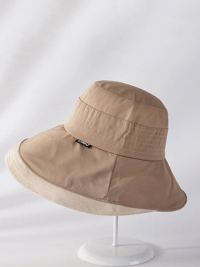 Women Summer Casual Colorblock Sunproof Hat