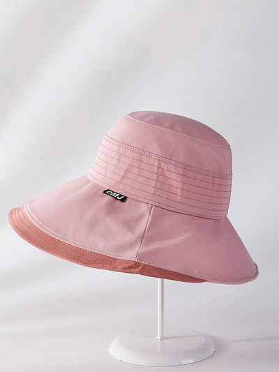 Women Summer Casual Colorblock Sunproof Hat